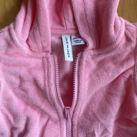 Janie and Jack hooded Swim Cover Up 3-6 months - Picture 2 of 3